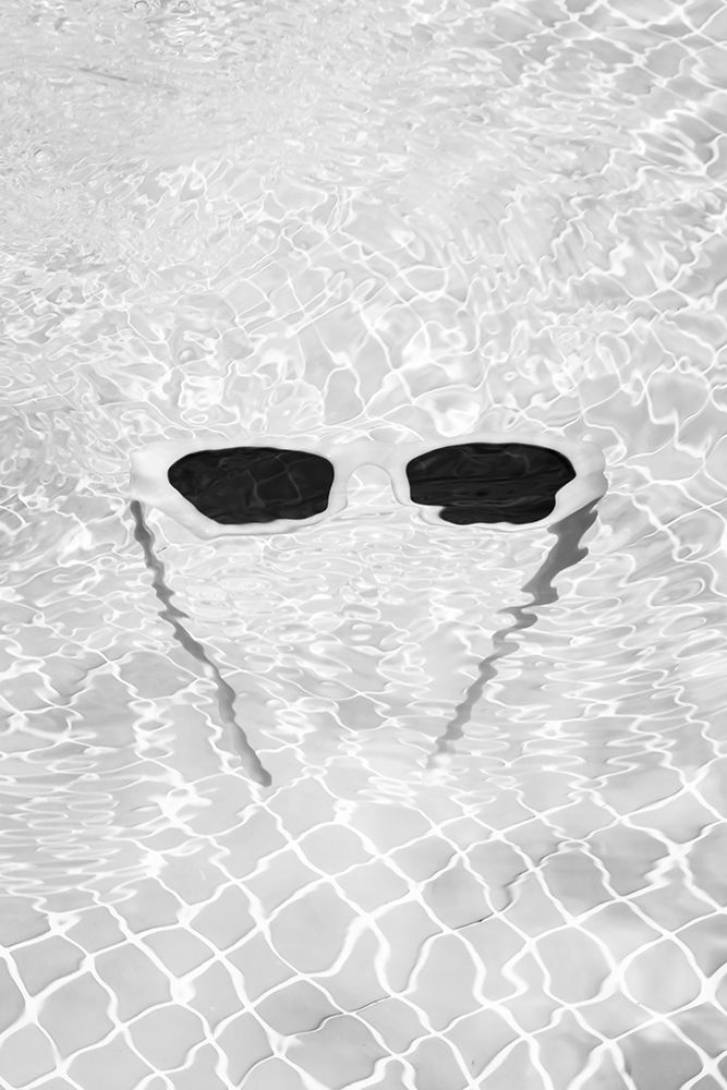 Sunglasses In Pool art print by Pictufy Studio III for $57.95 CAD