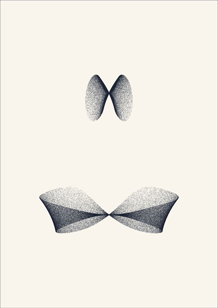 Mobius Bow Tie art print by Aviwe Gqwaka for $57.95 CAD