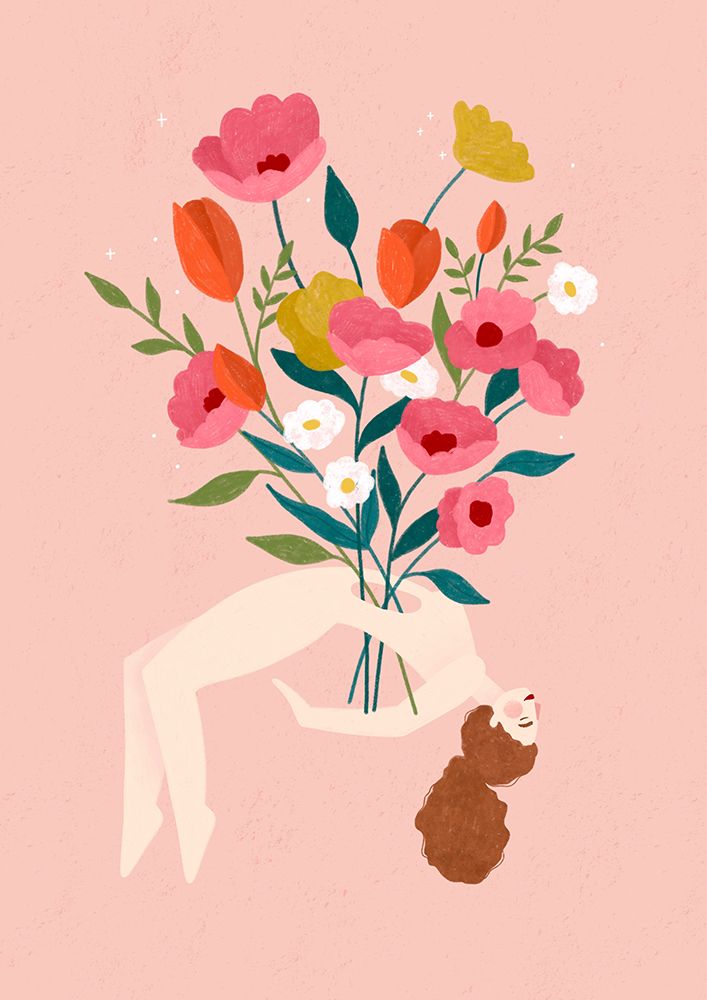 Im a Flower art print by Bea Muller for $57.95 CAD