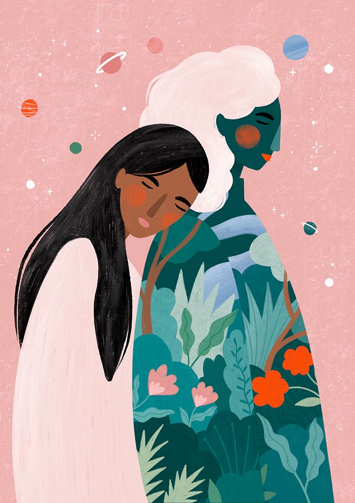 Reconnect art print by Bea Muller for $57.95 CAD