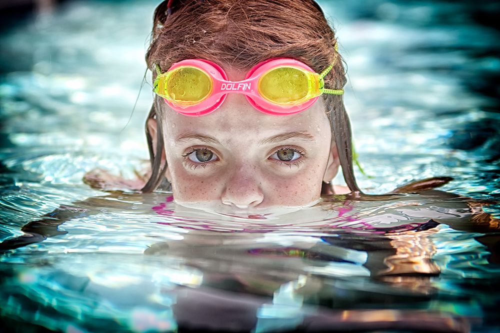 The Swimmer art print by James Scheid for $57.95 CAD