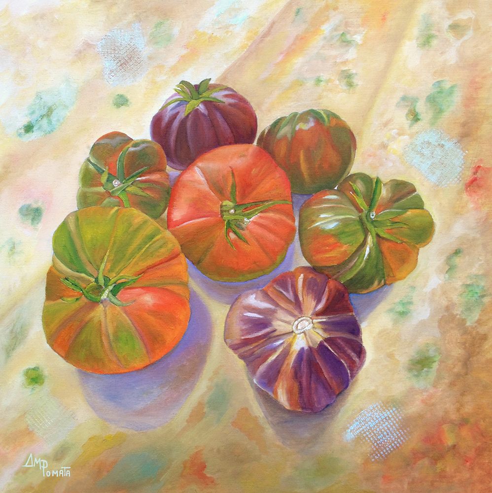 Orchard Tomatoes art print by Angeles M. Pomata for $57.95 CAD