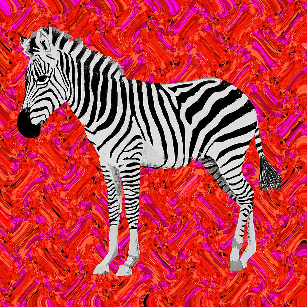 Zebra art print by Lynnda Rakos for $57.95 CAD