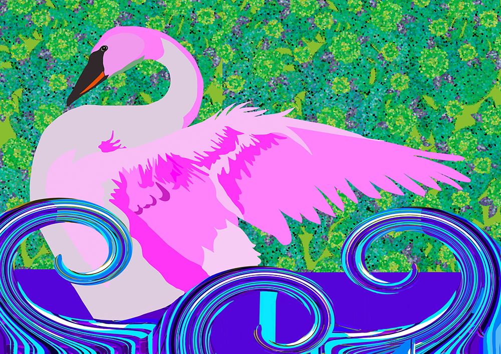 Swan Lake art print by Lynnda Rakos for $57.95 CAD