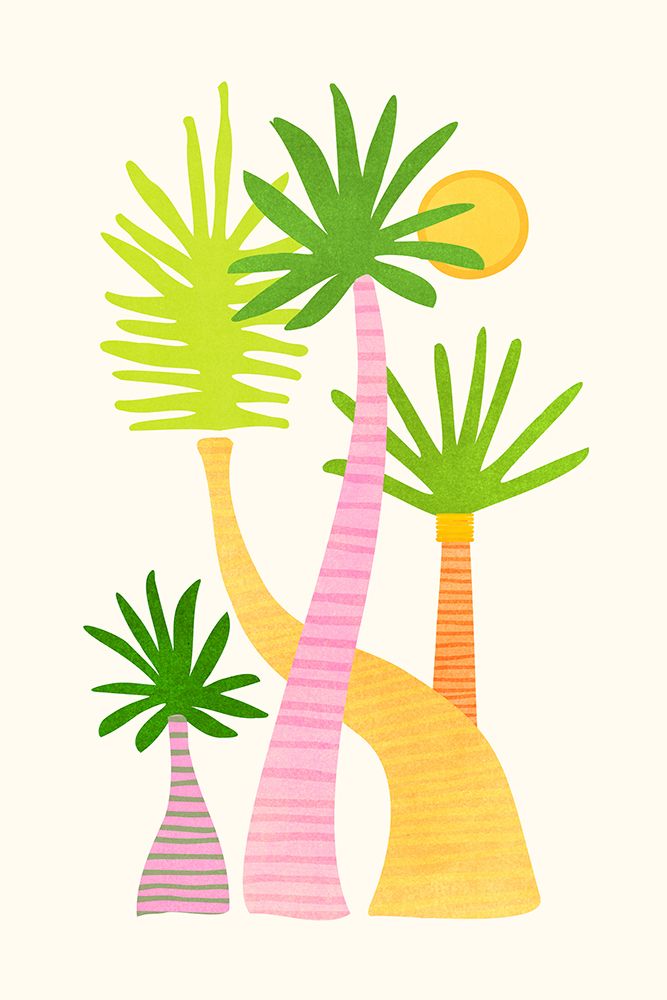 Palm Family art print by Kristian Gallagher for $57.95 CAD
