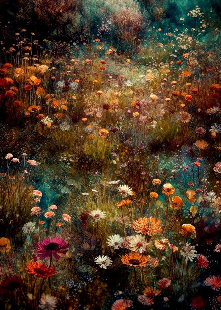 Meadow flowers 33 art print by Justyna Jaszke for $57.95 CAD