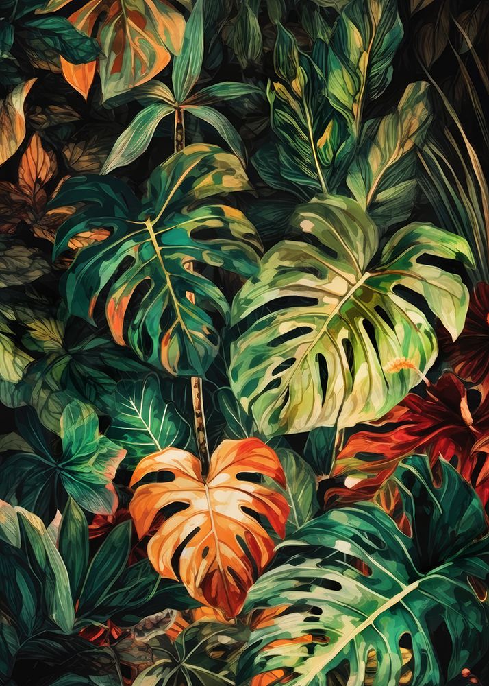 Nature Leaves 44 art print by Justyna Jaszke for $57.95 CAD