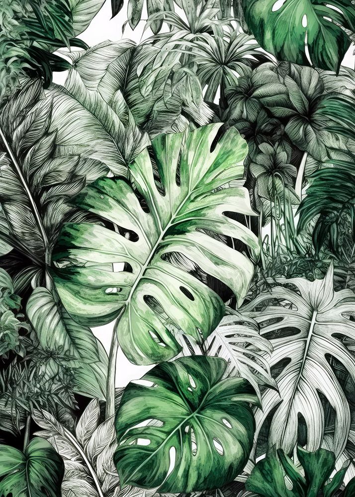 Nature Leaves 46 art print by Justyna Jaszke for $57.95 CAD