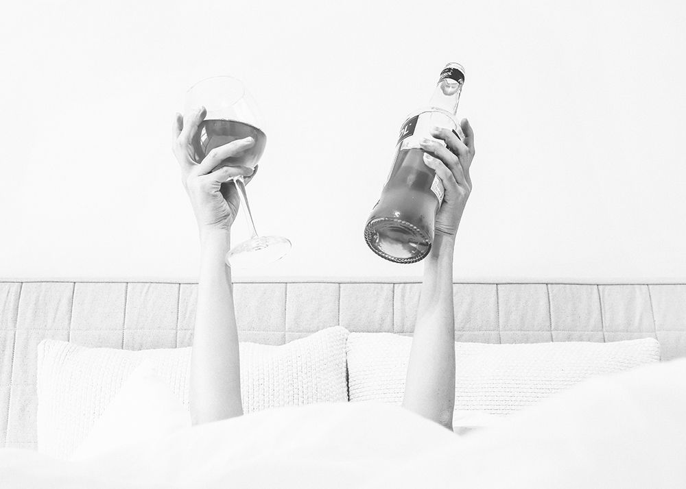 Aperol In Bed Horisontal art print by Pictufy Studio III for $57.95 CAD