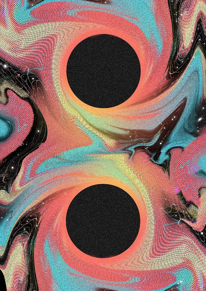 Psychedelic Black Hole art print by Amy Louise Baker for $57.95 CAD