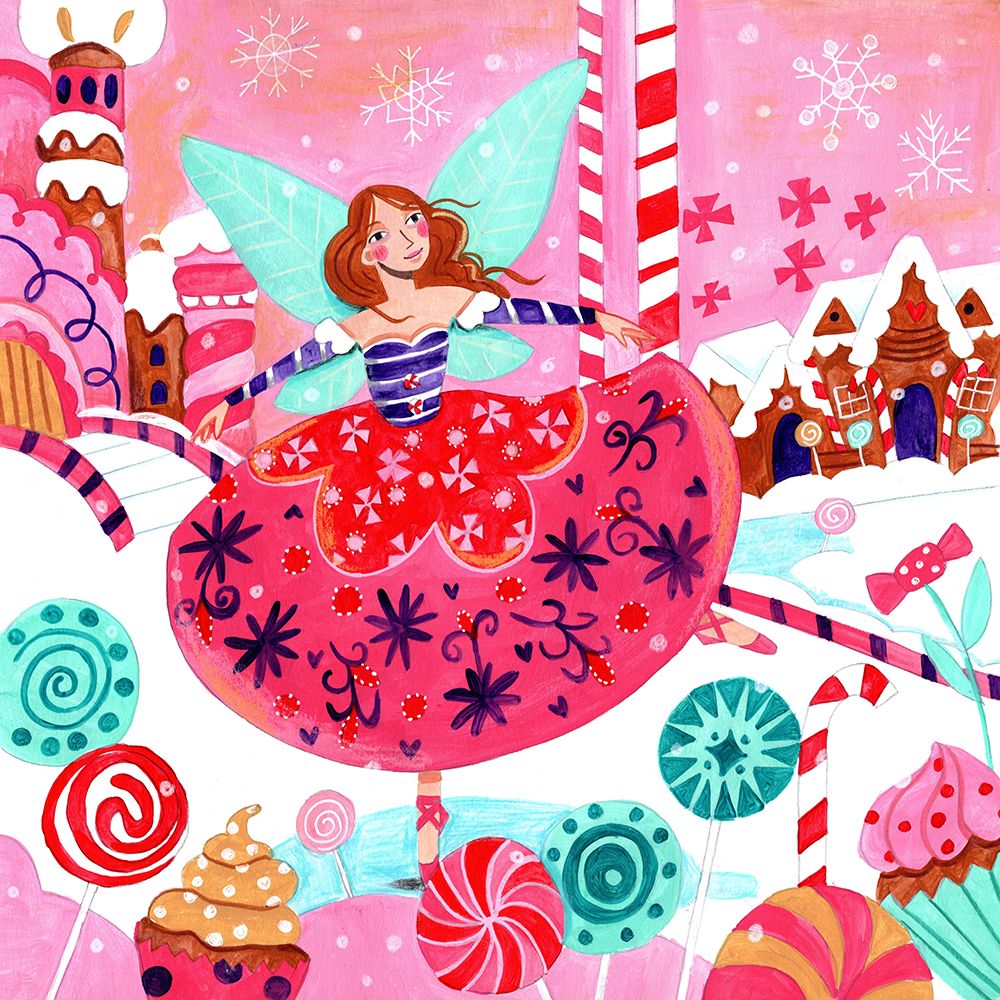 Nutcracker Sugar Plum Fairy art print by Caroline Bonne Muller for $57.95 CAD