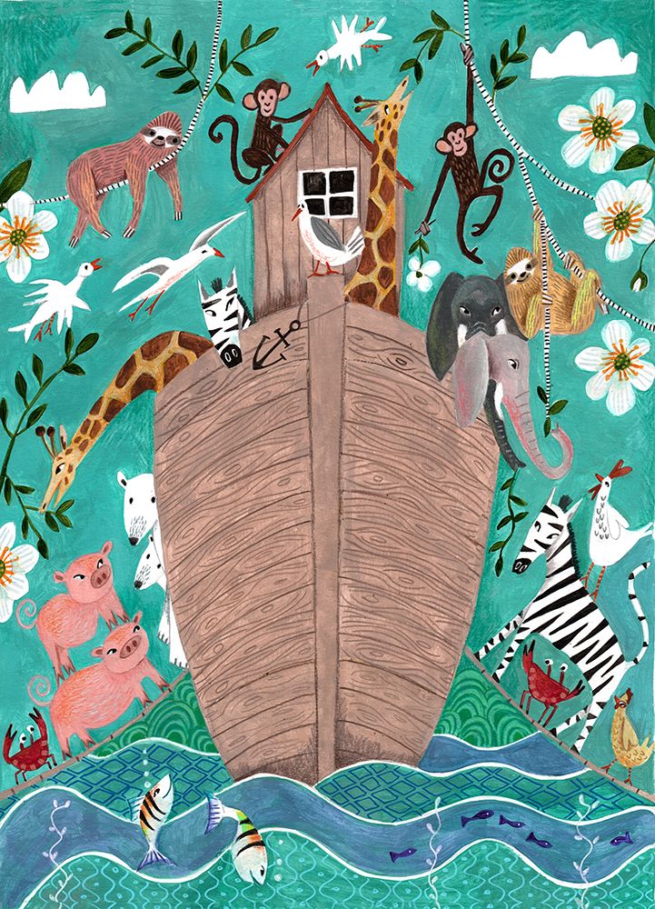 Arc Of Noah art print by Caroline Bonne Muller for $57.95 CAD