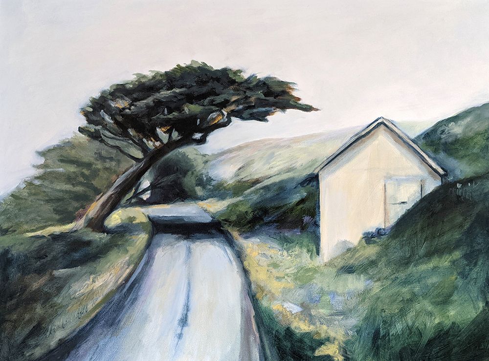 Road To Lighthouse art print by Claire Whitehead for $57.95 CAD