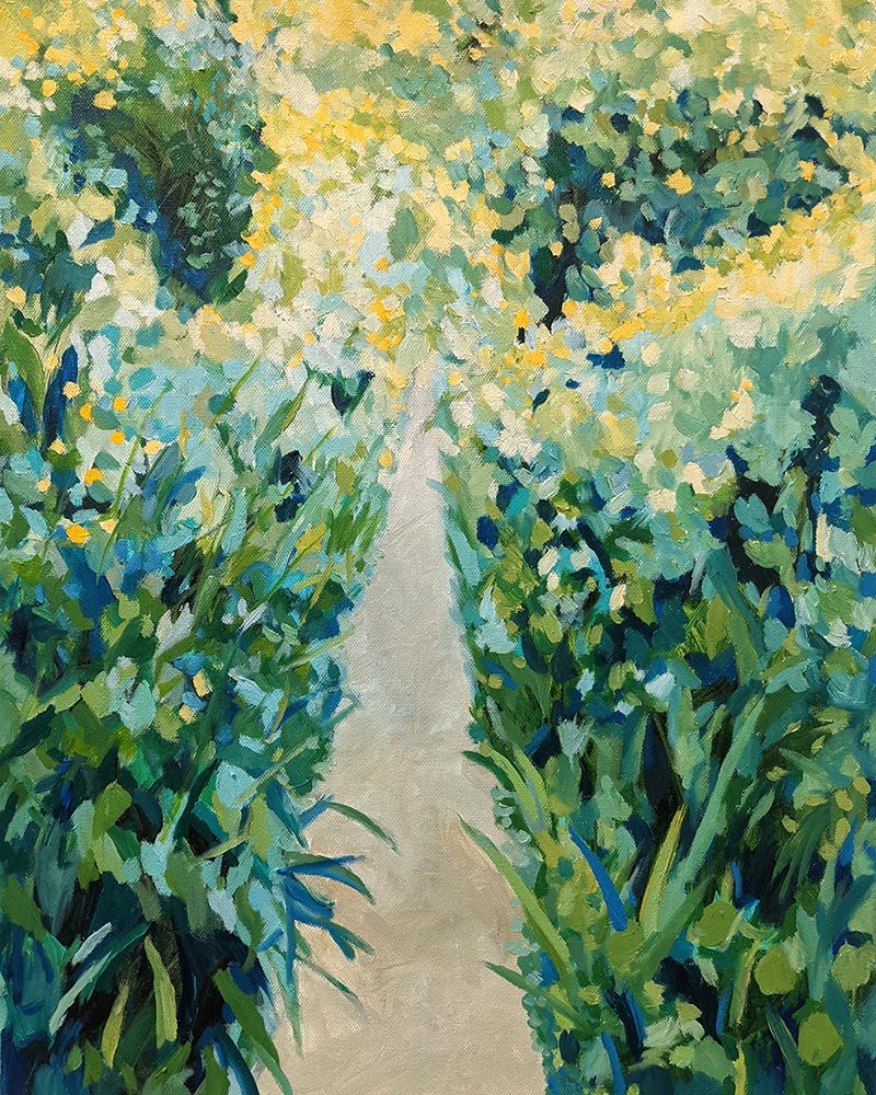 Garden Path art print by Claire Whitehead for $57.95 CAD