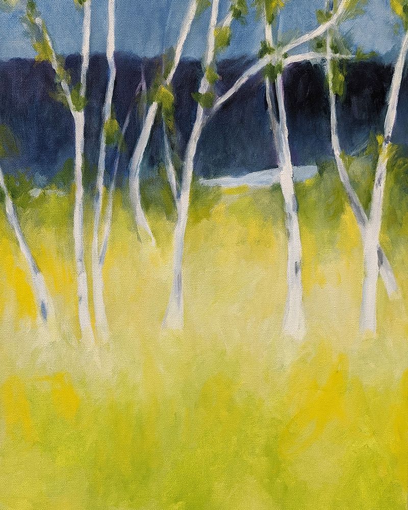 Birches art print by Claire Whitehead for $57.95 CAD