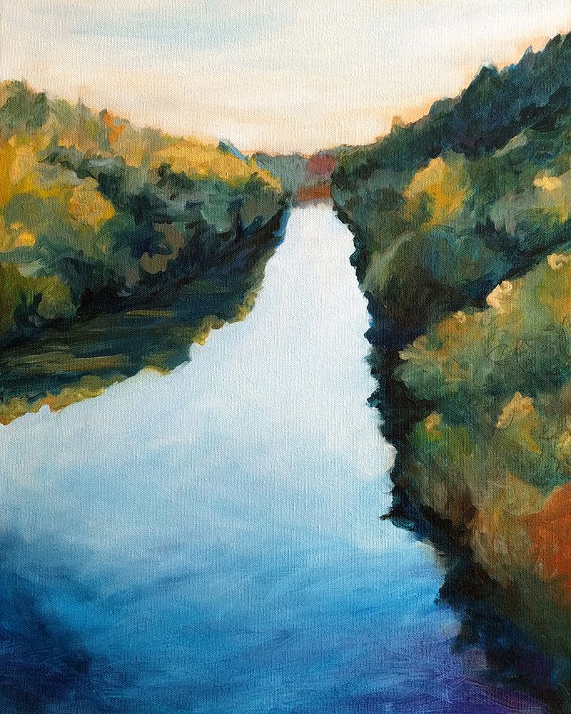 Calm River art print by Claire Whitehead for $57.95 CAD