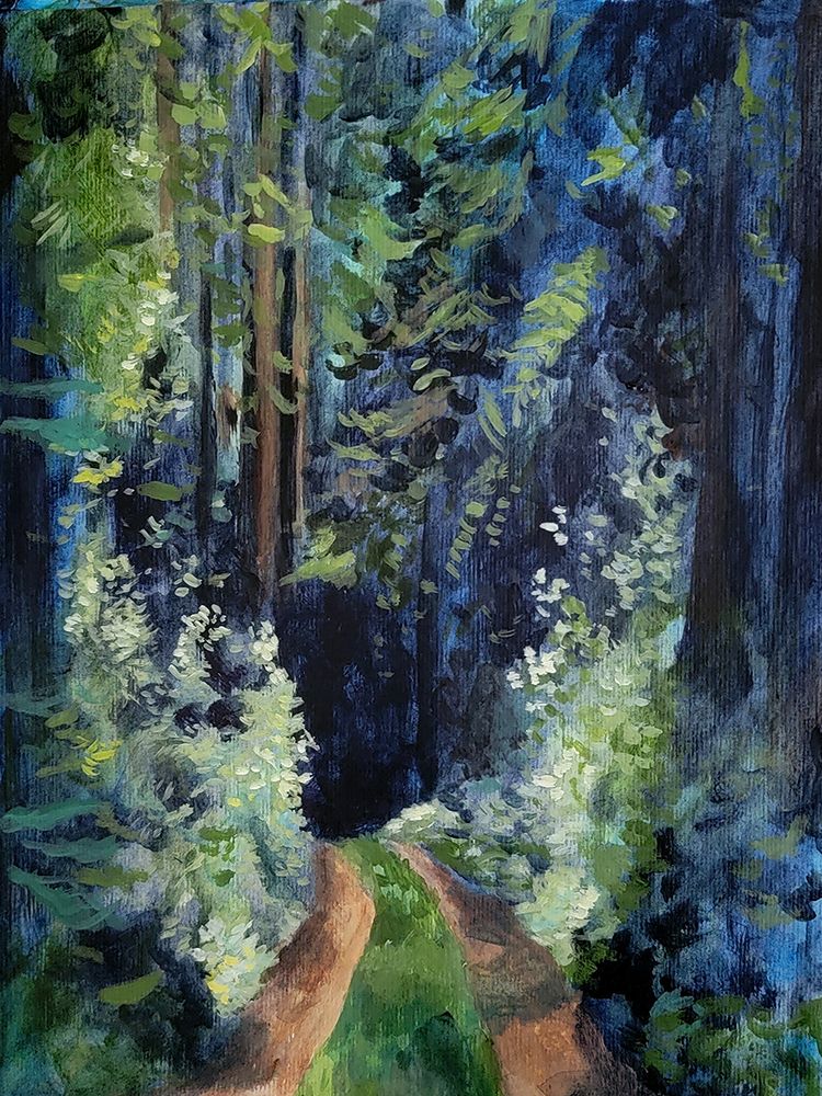 Forest Walk Bigger Res art print by Claire Whitehead for $57.95 CAD