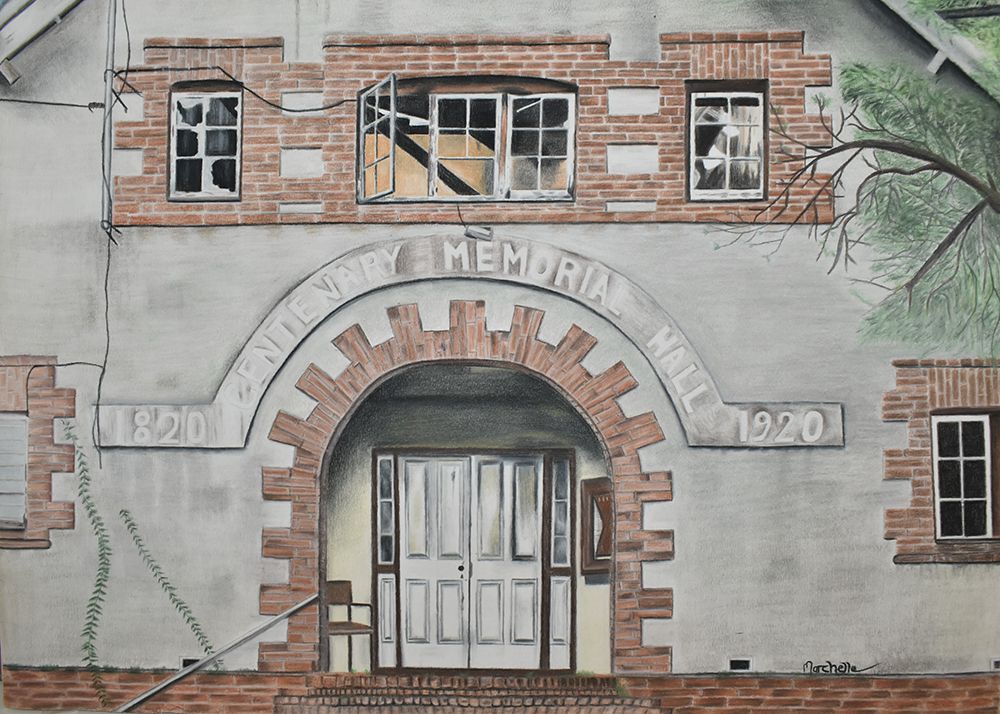 Old Building art print by Marchelle De Kock for $57.95 CAD