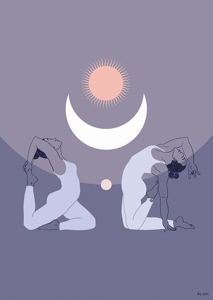 Moon Power art print by Amanda Leon for $57.95 CAD