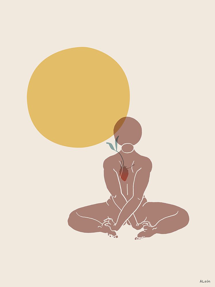 Sun Adoration art print by Amanda Leon for $57.95 CAD