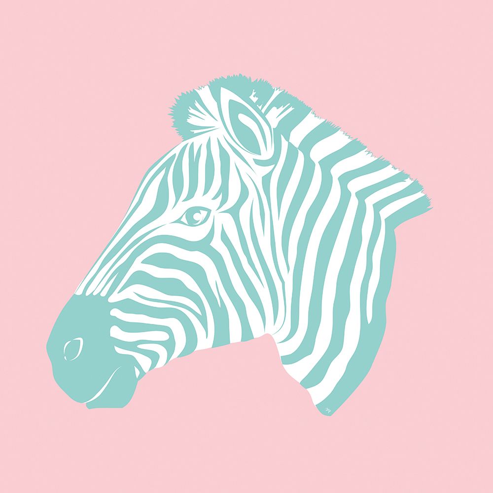 Sweet Zebra art print by Martina for $57.95 CAD