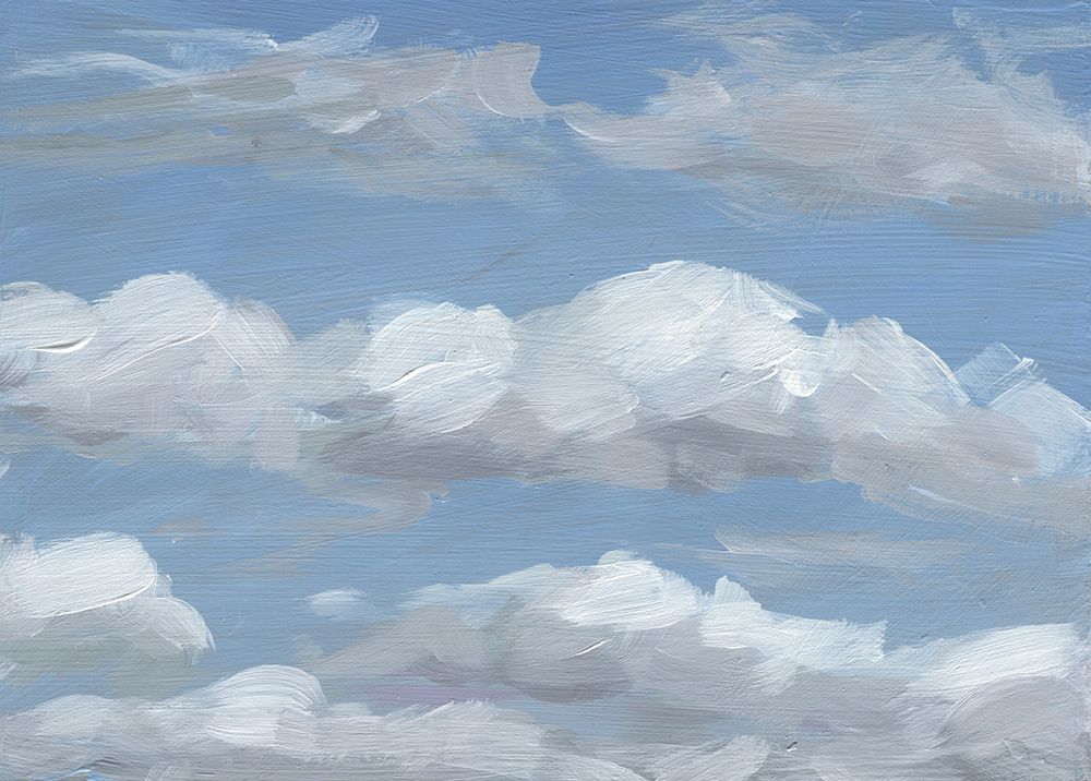 Summer Clouds art print by Carrie Arnold for $57.95 CAD