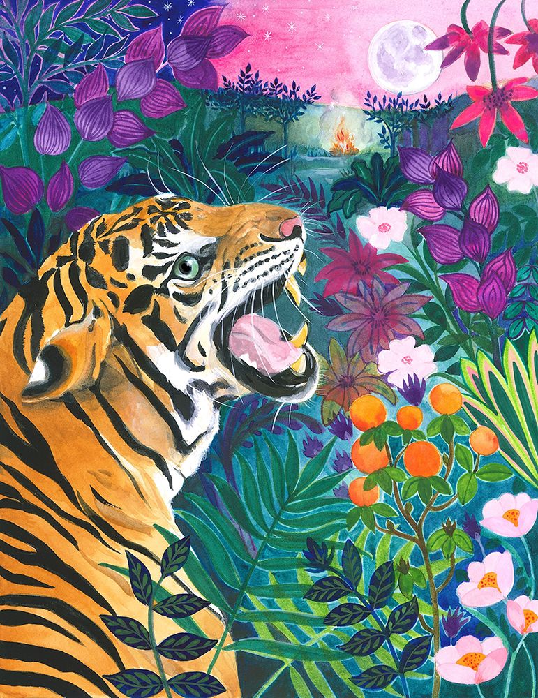 Tyger Tyger art print by Isabelle Brent for $57.95 CAD