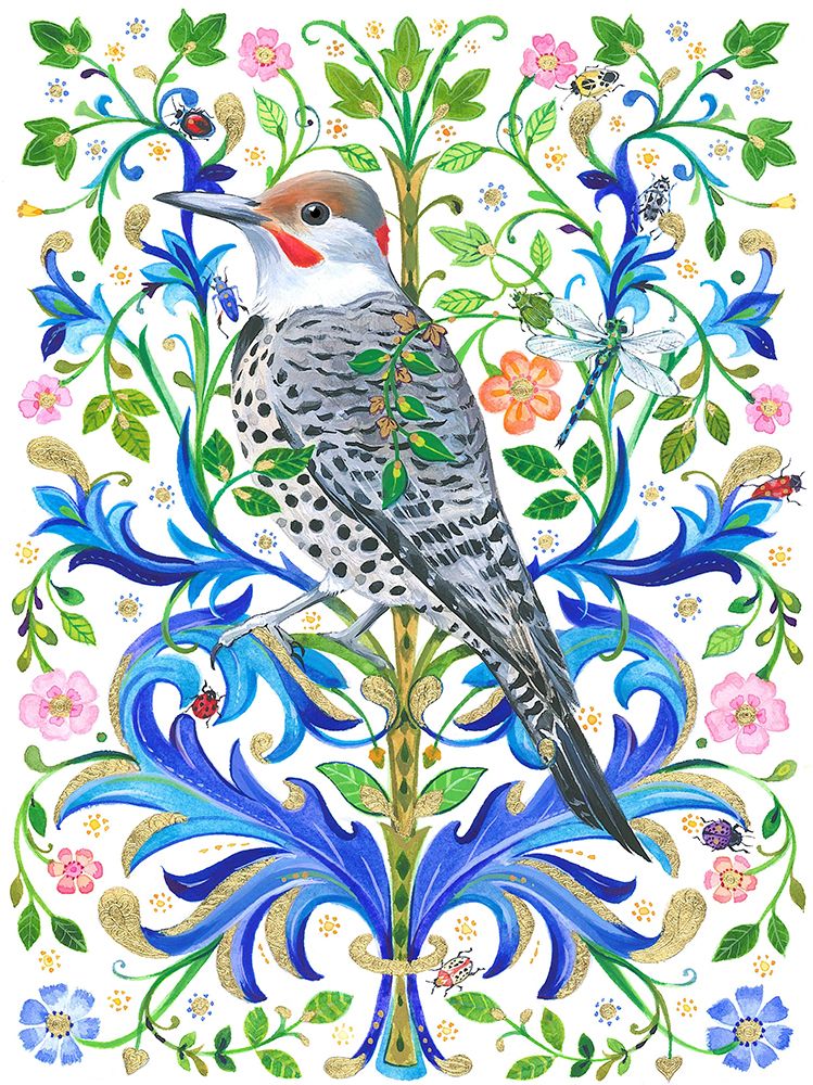 Northern Flicker art print by Isabelle Brent for $57.95 CAD