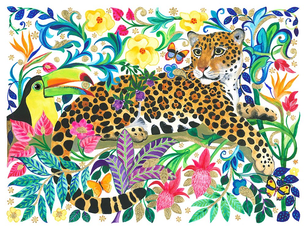Seigneur Jaguar art print by Isabelle Brent for $57.95 CAD