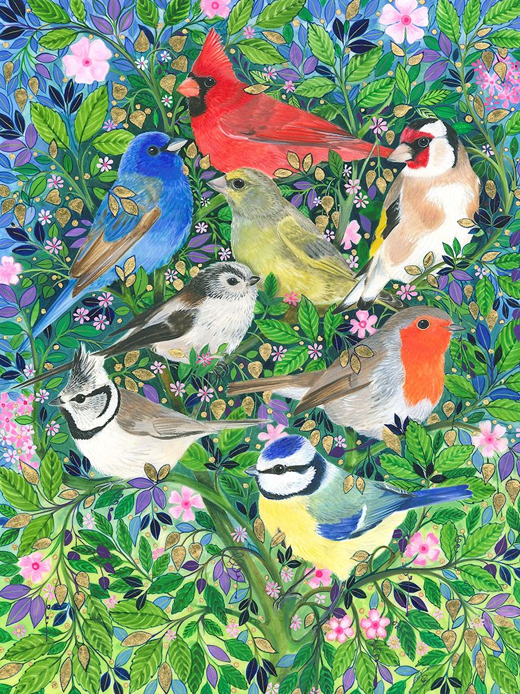 The Bird Tree art print by Isabelle Brent for $57.95 CAD
