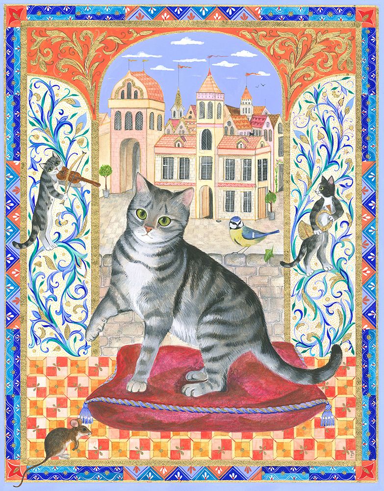 Chaucers Cat art print by Isabelle Brent for $57.95 CAD