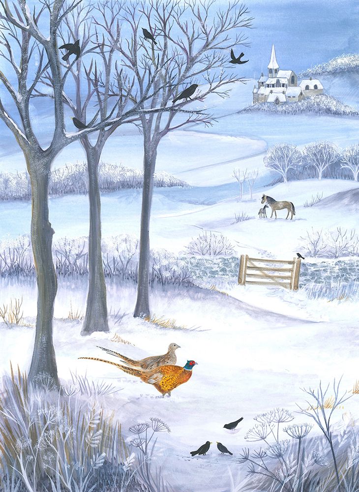 Winter Afternoon art print by Isabelle Brent for $57.95 CAD