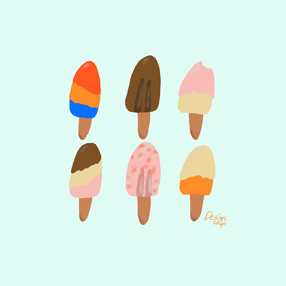 Ice Blocks art print by Alix Campbell for $57.95 CAD