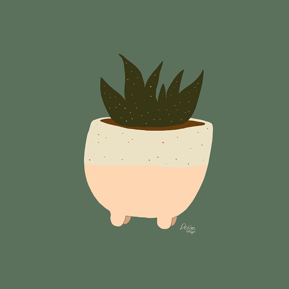 Pot Plant art print by Alix Campbell for $57.95 CAD