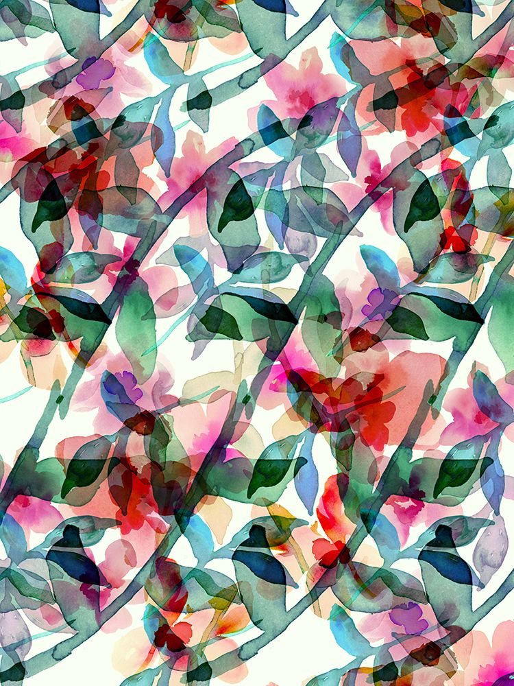 Floral Parade art print by Gemma Bardot for $57.95 CAD