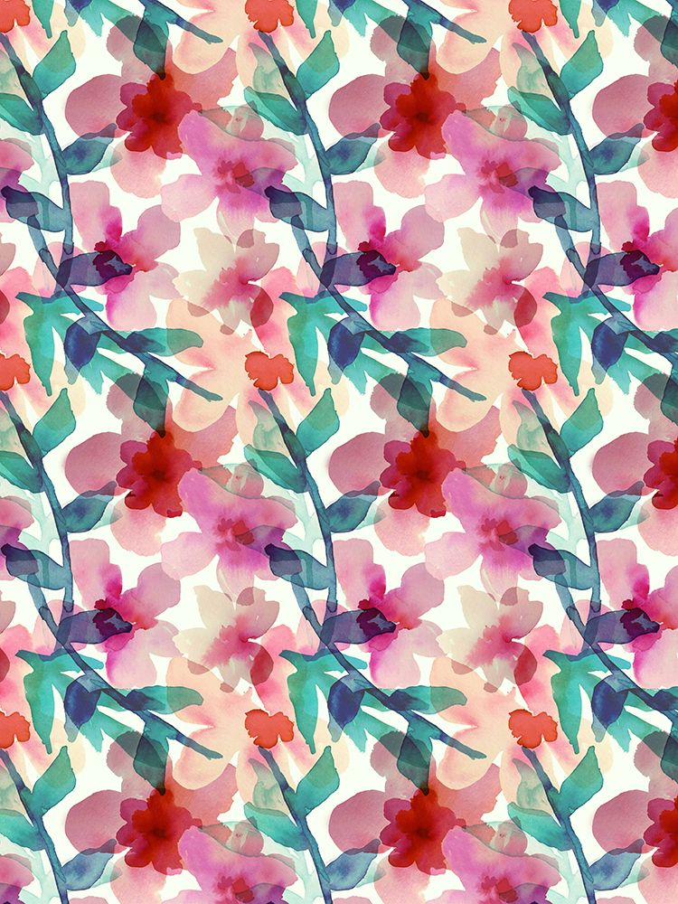 Floral Parade II art print by Gemma Bardot for $57.95 CAD