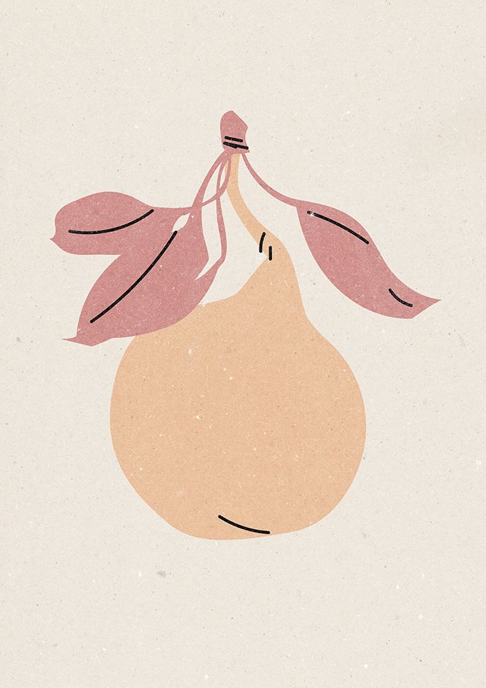 Pear art print by Nktn for $57.95 CAD