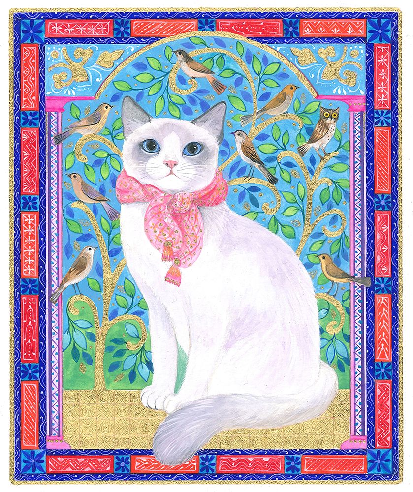 An Elegant Pussycat art print by Isabelle Brent for $57.95 CAD