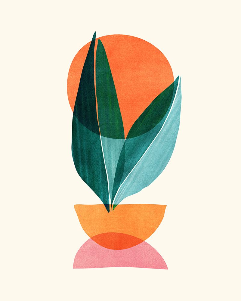 Abstract Nature Stack 5x7 art print by Kristian Gallagher for $57.95 CAD