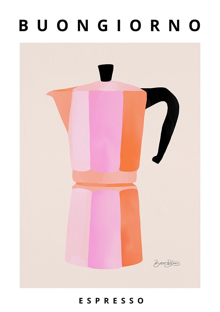 Buongiorno Espresso art print by Baroo Bloom for $57.95 CAD