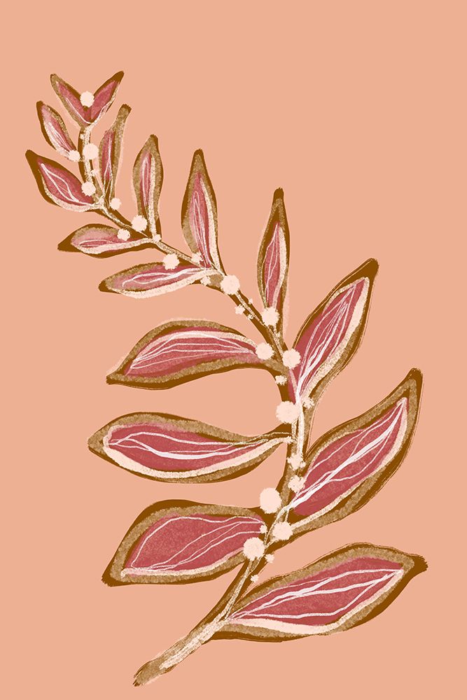 Botanical Floral I art print by Gemma Bardot for $57.95 CAD