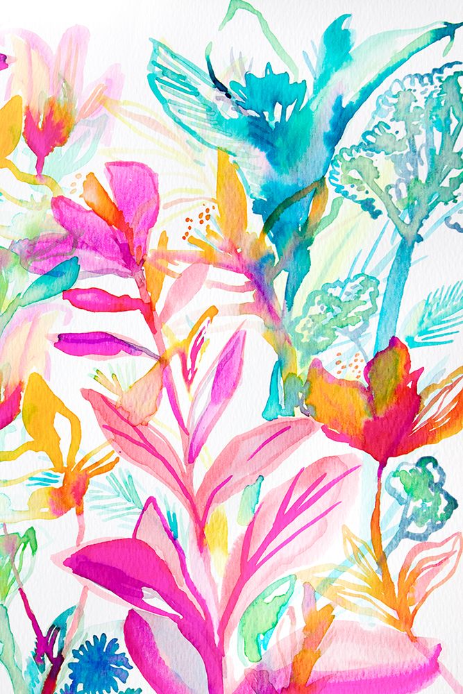 Floral Burst art print by Gemma Bardot for $57.95 CAD