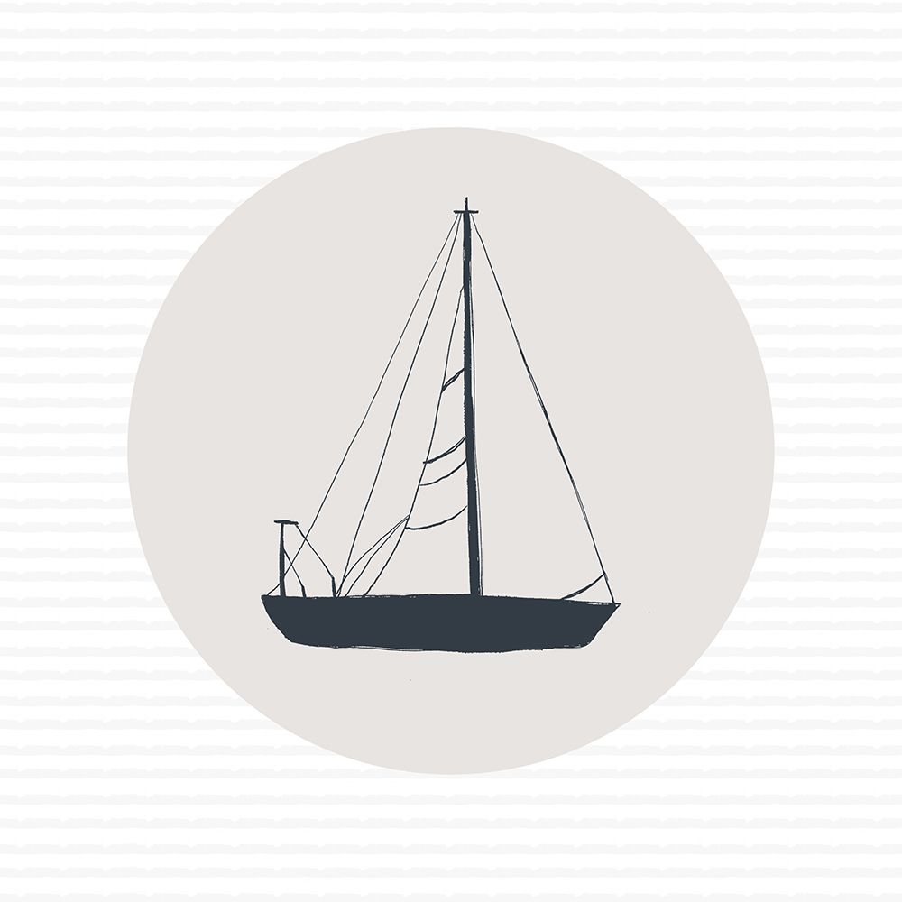 Kids Art Sail Boat  4 art print by Gemma Bardot for $57.95 CAD
