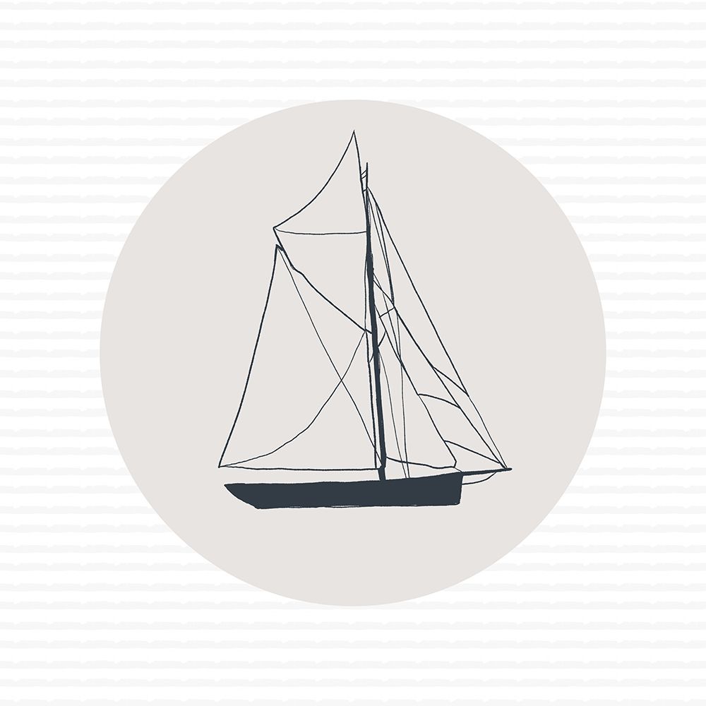 Kids Art Sail Boat 2 art print by Gemma Bardot for $57.95 CAD
