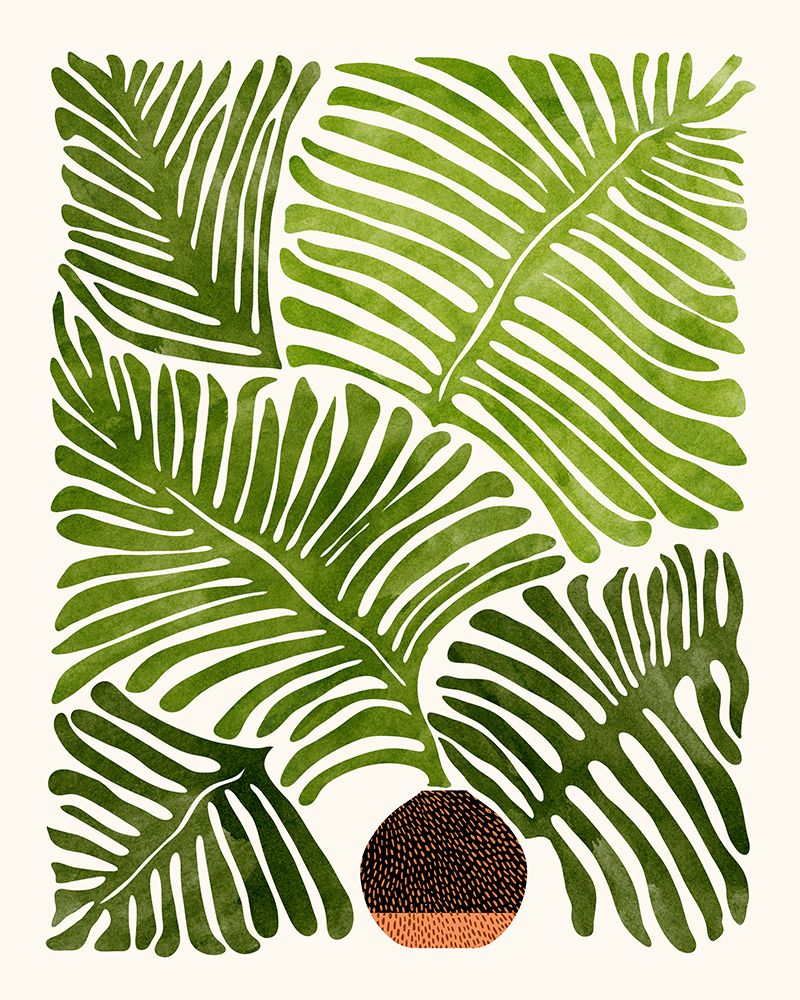 Summer Fern 4x5 art print by Kristian Gallagher for $57.95 CAD