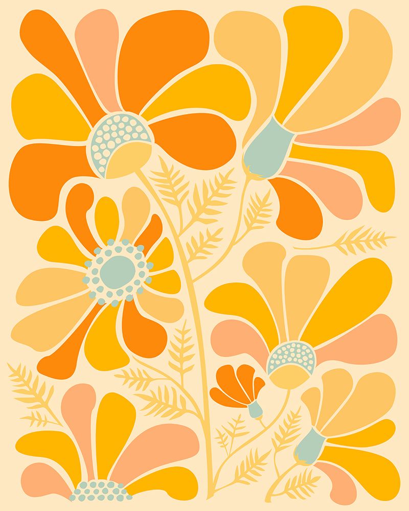 Sunflowers 1 art print by Kristian Gallagher for $57.95 CAD