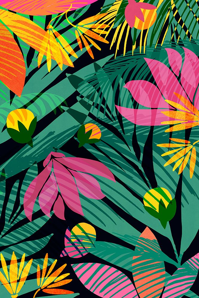 Wild Tropics Tall art print by Kristian Gallagher for $57.95 CAD