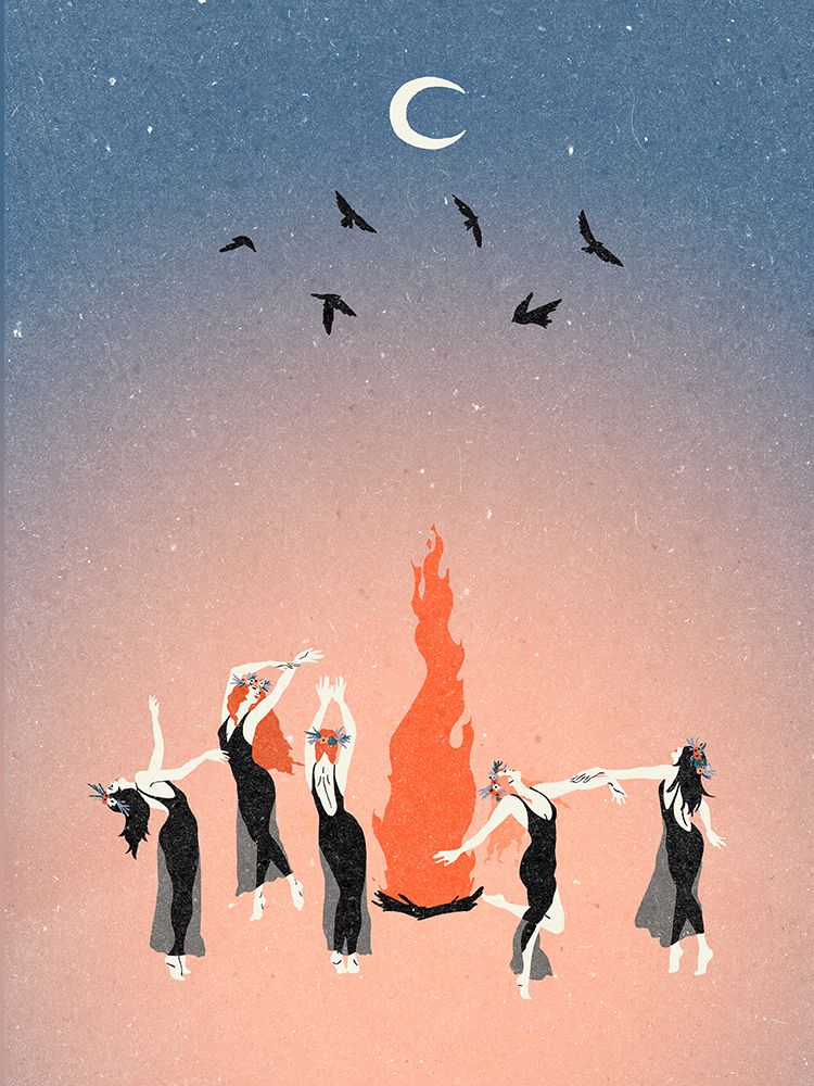 Coven art print by Nktn for $57.95 CAD