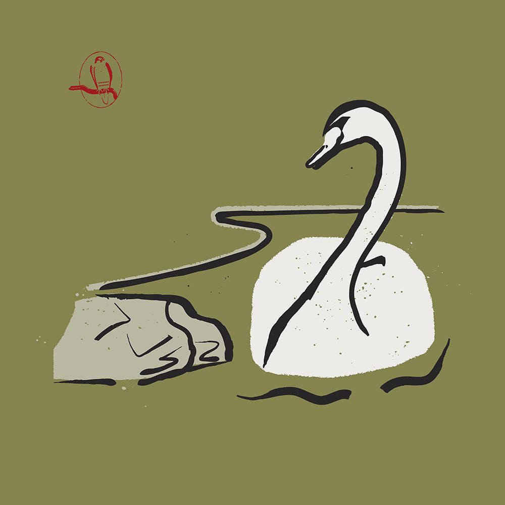 Swan art print by Vision Grasp Art for $57.95 CAD