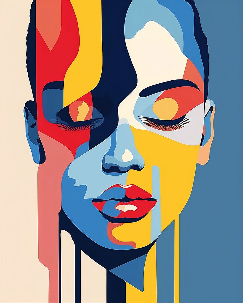 Resting Beauty Face.png art print by Emiliano Deificus for $57.95 CAD